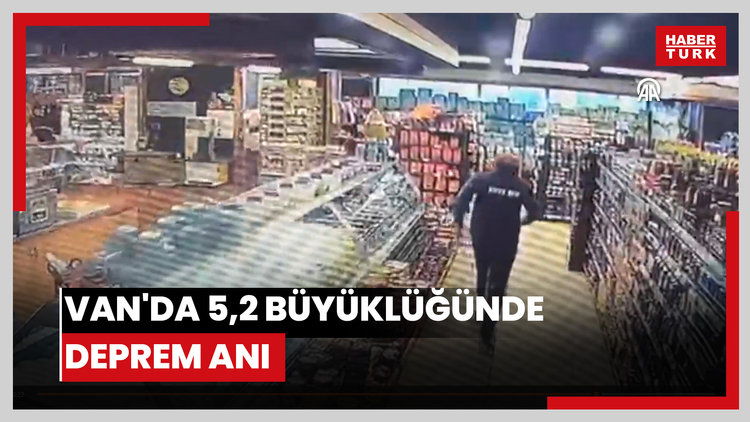 Van'da 5,2 büyüklüğünde deprem anı