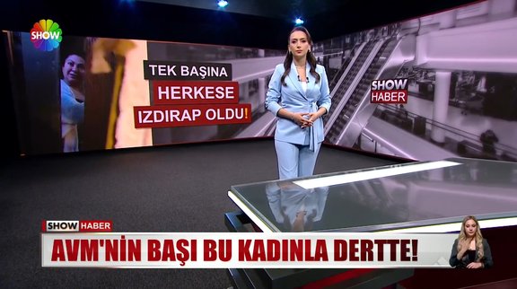 Pijamayla alışveriş merkezini bastı!
