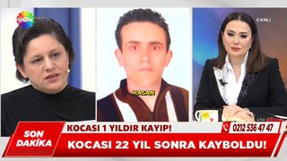 Kocası 1 yıldır kayıp!