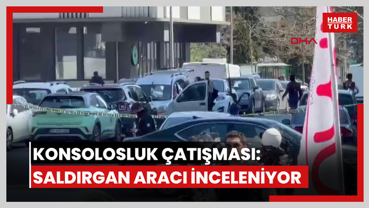 İsrail Konsolosluğu önündeki çatışma; saldırganların İzmit'ten geldiği araçta inceleme -1