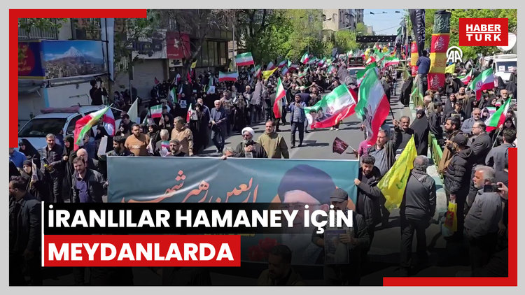 İranlılar Hamaney için meydanlarda