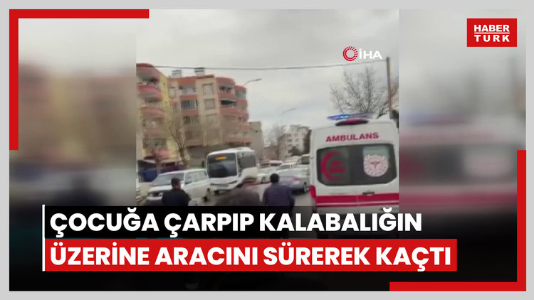 Çocuğa çarpıp kalabalığın üzerine aracını sürerek kaçtı