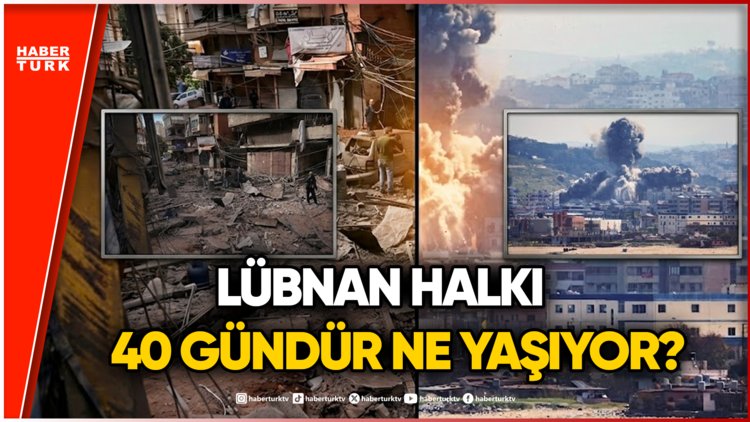 Habertürk Ekibi Lübnan'daki Yıkımı Ve Yaşananları Böyle Anlattı!