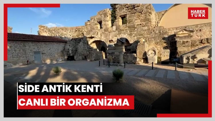 Side Antik Kenti canlı bir organizma