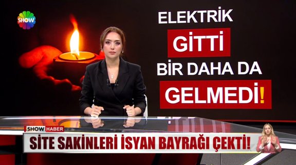Site sakinleri isyan bayrağı çekti! 