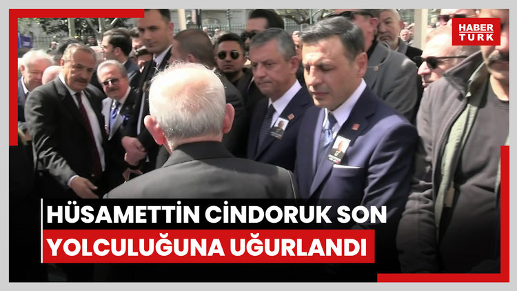 Eski TBMM Başkanı Hüsamettin Cindoruk son yolculuğuna uğurlandı