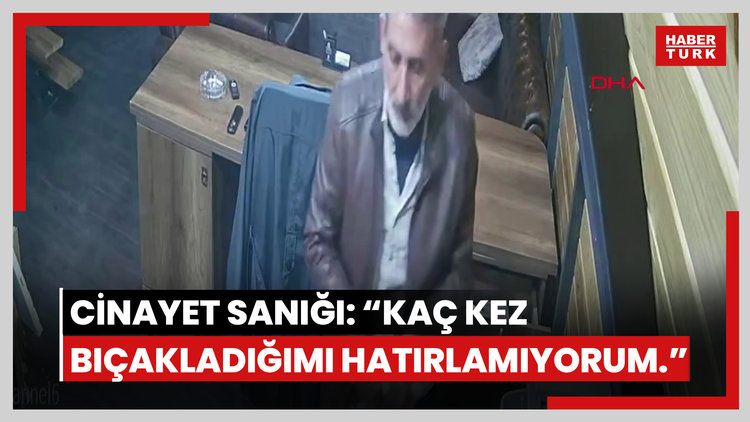 Polis merkezindeki cinayetin sanığı: Kaç kez bıçak salladığımı hatırlamıyorum