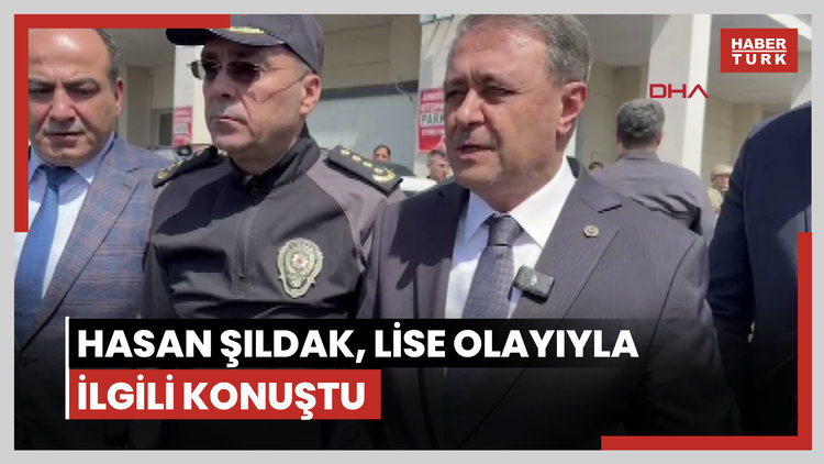 Şanlıurfa Valisi Hasan Şıldak, Şanlıurfa'da lisedeki olaya ilişkin açıklamalarda bulundu