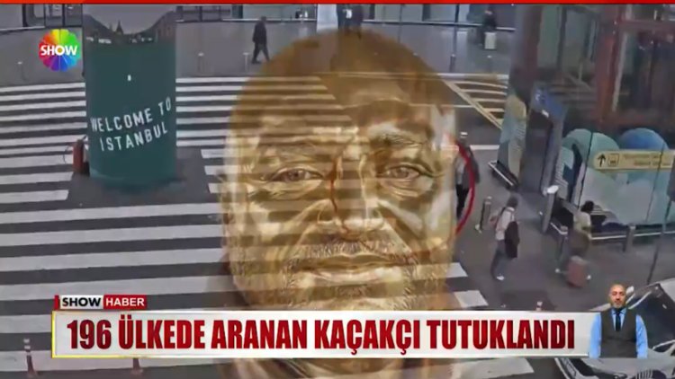 Altın adam yakalandı