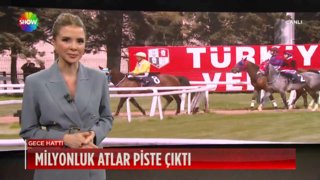 Milyonluk atlar piste çıktı!