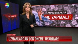Uzmanlardan çok önemli uyarılar...