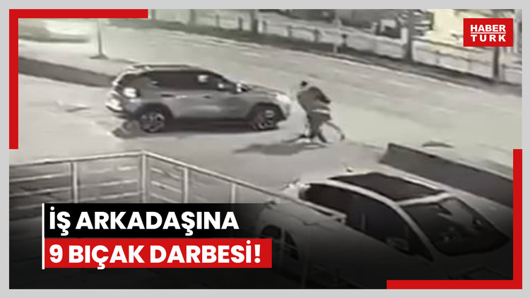 İş arkadaşına 9 bıçak darbesi!