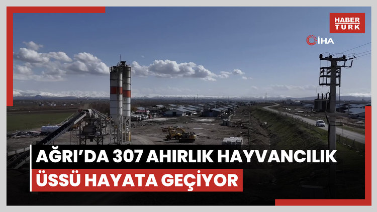 Ağrı'da 307 ahırlık hayvancılık üssü hayata geçiyor