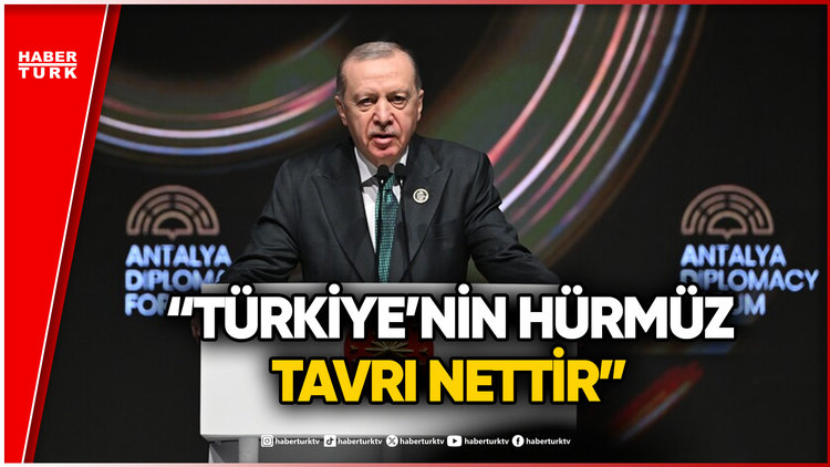 Cumhurbaşkanı Erdoğan'dan Net Hürmüz ve İsrail Mesajı
