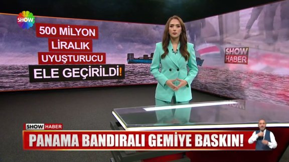 Panama bandıralı gemiye baskın!
