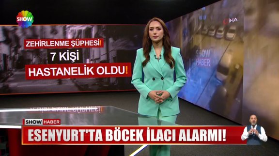 Esenyurt'ta böcek ilacı alarmı!