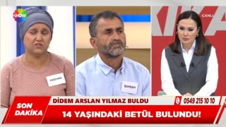 14 yaşındaki kayıp Betül bulundu!