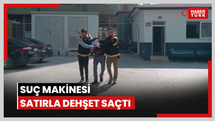 Suç makinesi satırla dehşet saçtı: Önüne gelene böyle saldırdı