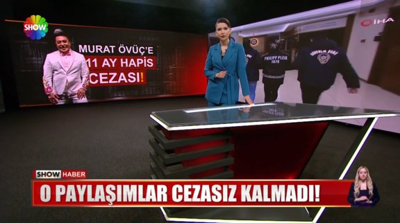 Murat Övüç'e 11 ay hapis cezası!