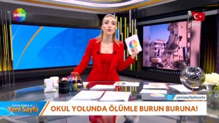 Okul yolunda ölümle burun buruna!