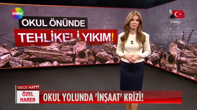 Okul yolunda 