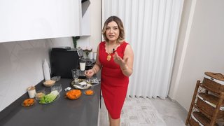 Havuçlu çikolatalı hamburger ikramı! 