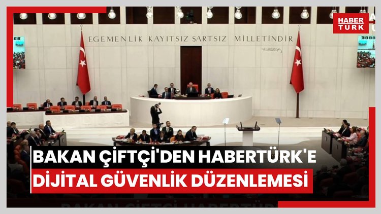 Bakan Çiftçi'den Habertürk'e dijital güvenlik düzenlemesi açıklaması