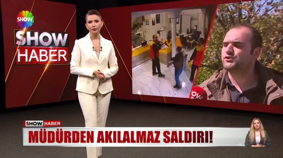 Müdürden akılalmaz saldırı! 