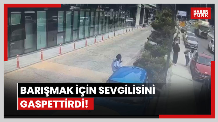 Barışmak için gaspettirdi!