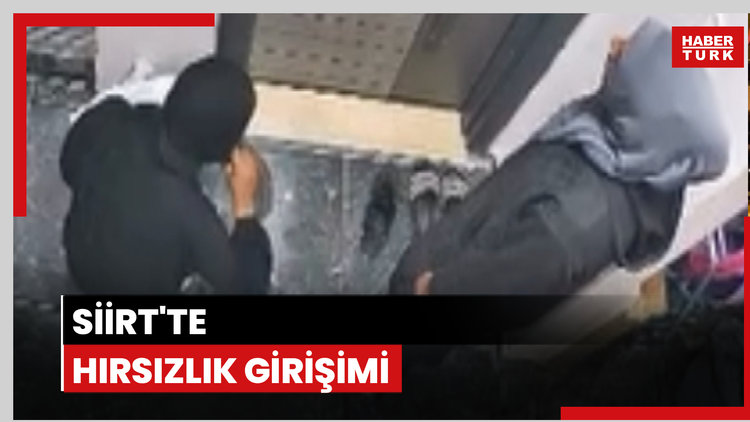 Siirt'te hırsızlık girişimi