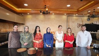 Özgen İnce’nin evine konuk olundu.