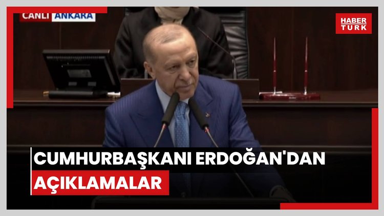 Cumhurbaşkanı Erdoğan'dan açıklamalar