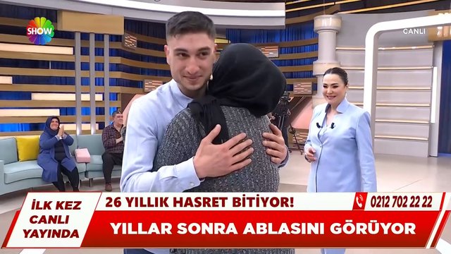 İbrahim ablasına kavuştu!
