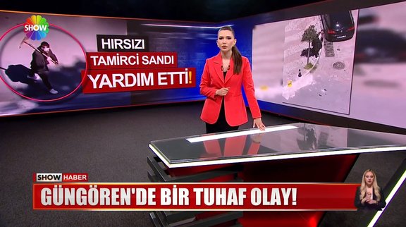 Tamirci sandığı kişi hırsız çıktı!