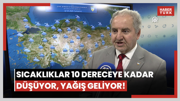 Sıcaklıklar 10 dereceye kadar düşüyor, yağış geliyor!
