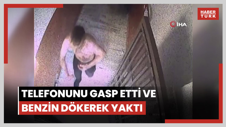 Duyma ve konuşma engeli bulunan kişinin telefonunu gasp eden ve benzin dökerek yakan sanığa 18 yıl hapis cezası