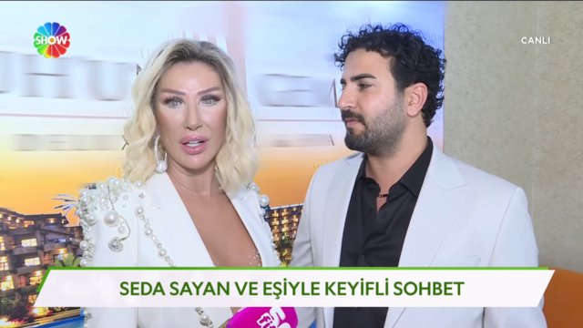 Seda Sayan ve eşiyle keyifli sohbet!