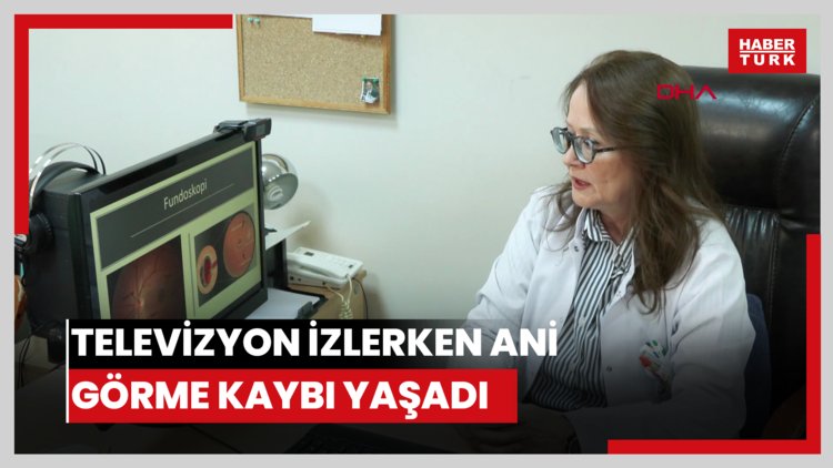 Televizyon izlerken ani görme kaybı yaşadı; hiperbarik oksijen tedavisiyle yeniden görmeye başladı