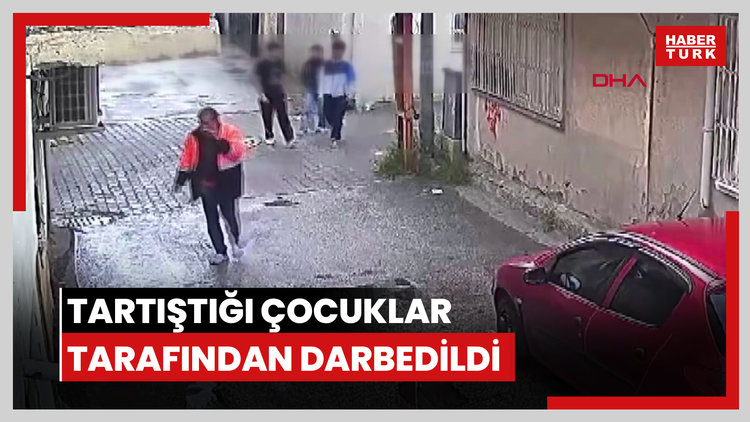 Tartıştığı çocuklar tarafından darbedildi