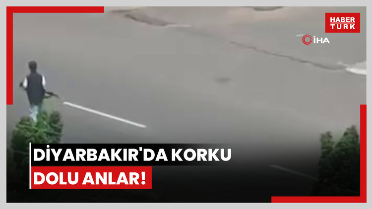 Diyarbakır'da korku dolu anlar!