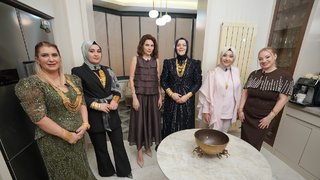 Eda Ülger’in evine konuk olundu. 