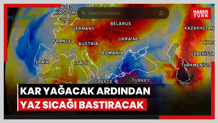Kar yağacak, ardından yaz sıcağı bastıracak