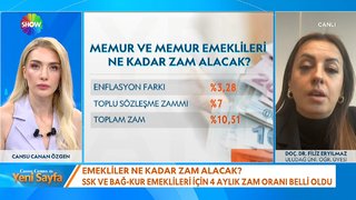 Emekliler için 4 aylık zam oranı belli oldu.
