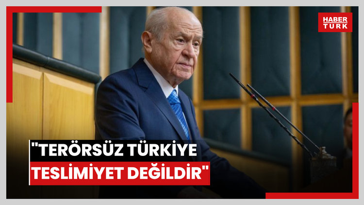 "Terörsüz Türkiye teslimiyet değildir, Terörsüz Türkiye taviz değildir"