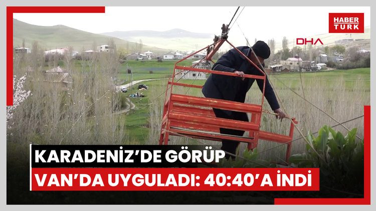Karadeniz'de gördü, Van'da uyguladı! 40 dakika, 40 saniyeye indi