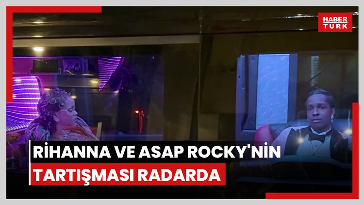 Rihanna ve ASAP Rocky'nin tartışması dudak okuyucuların radarında