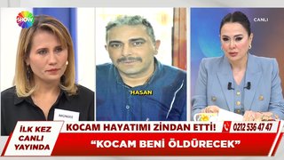 Suçlanan eş Hasan canlı yayında!