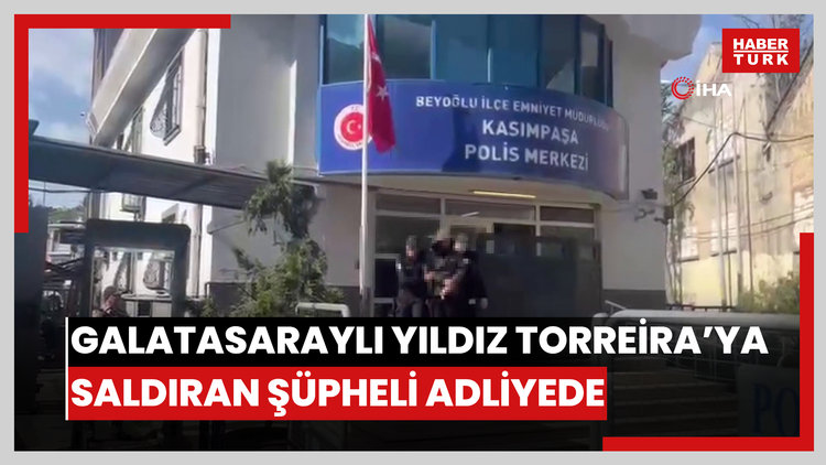 Galatasaray'ın Uruguaylı yıldızı Torreira'ya saldıran şüpheli adliyeye sevk edildi