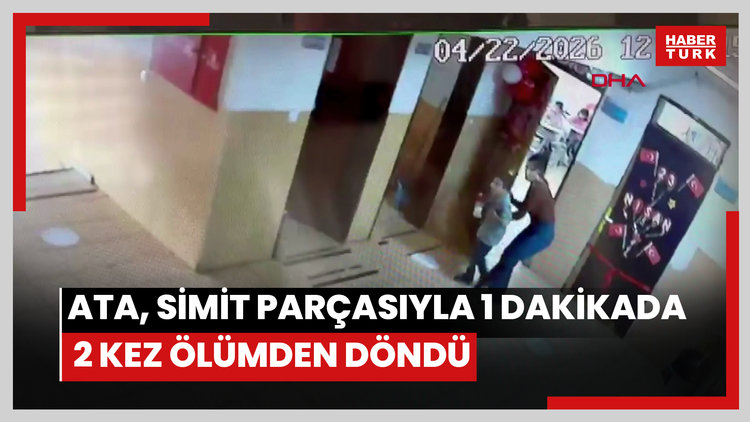 Soluk borusuna simit parçası kaçan Ata, 1 dakikada 2 kez ölümden döndü