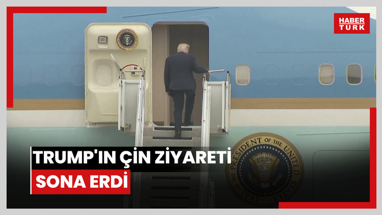 Trump'ın Çin ziyareti sona erdi